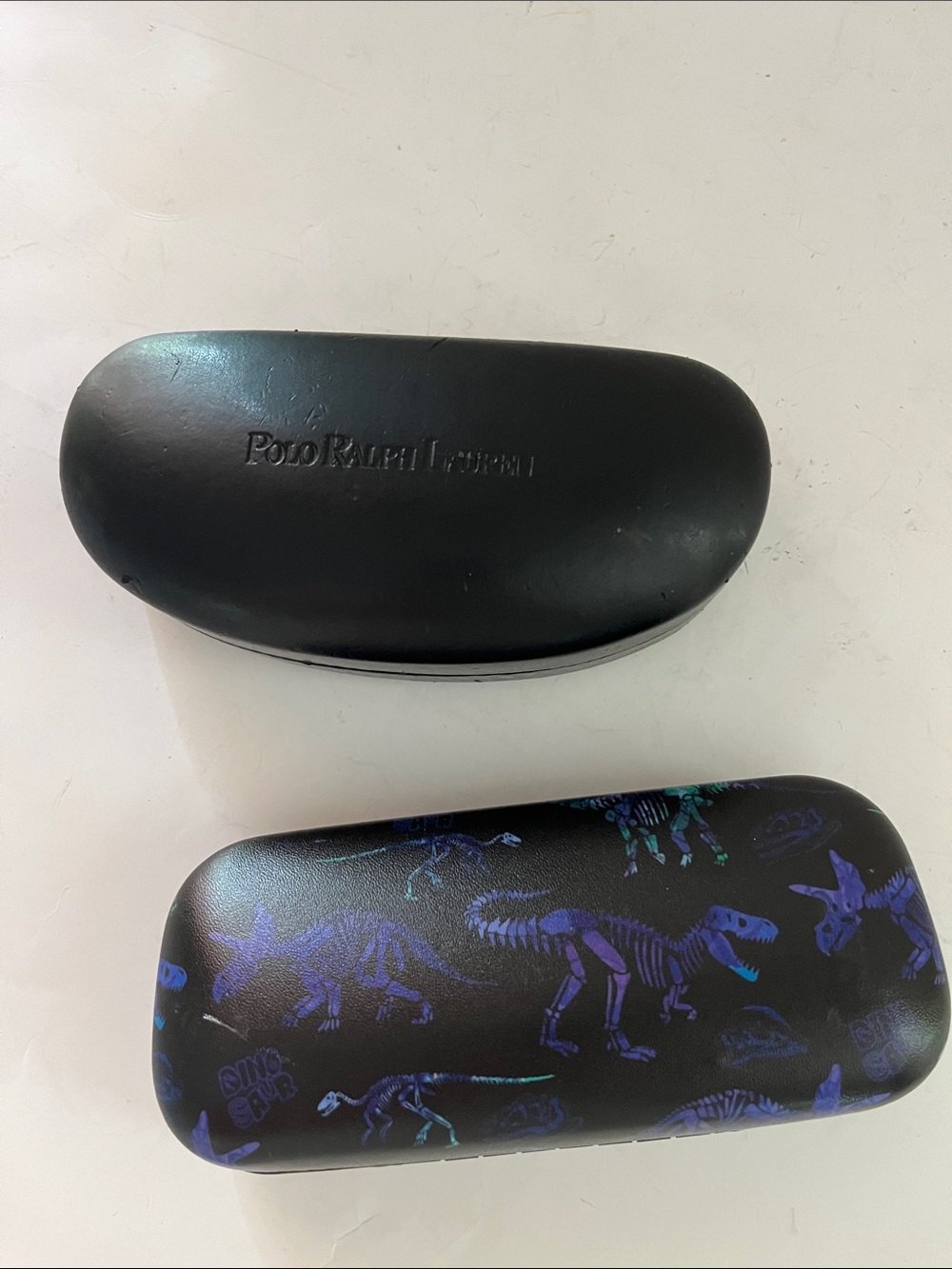 Polo Ralph Lauren Black Sunglasses Case +  Dino Print Case